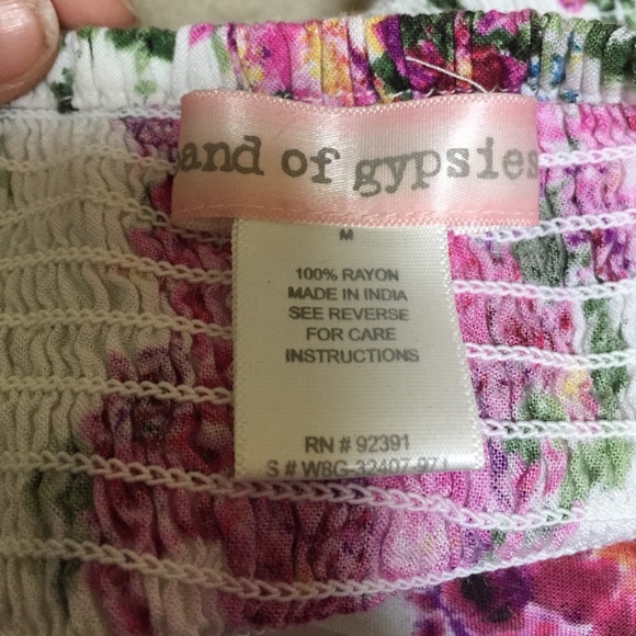 Urban Outfitters Off the Shoulder Floral Dress - Picture 3 of 4